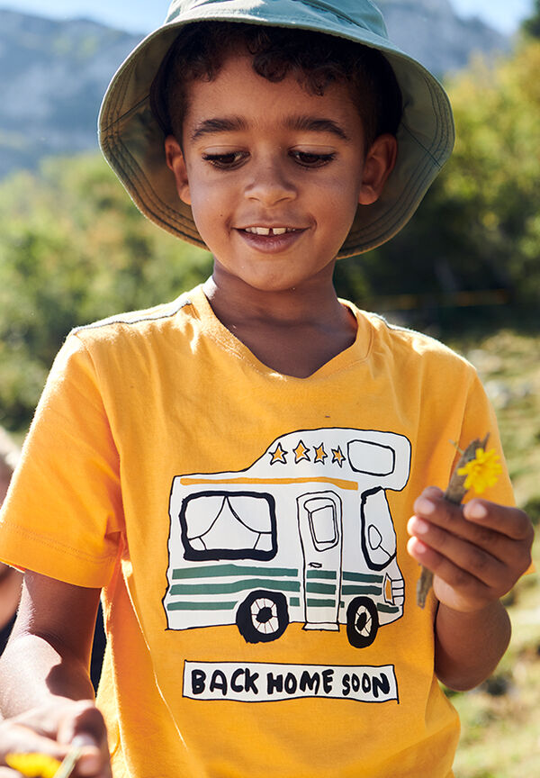 WOLFSKIN JACK pop T-shirt T - Kids\' 152 VAN – B WOLF & - sustainable orange